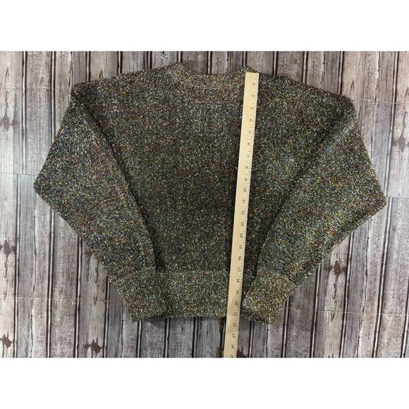 Les Coyotes De Paris Nori Lurex Knitted Nori glittery Sweater size 16 NWT $149 - Picture 9 of 9